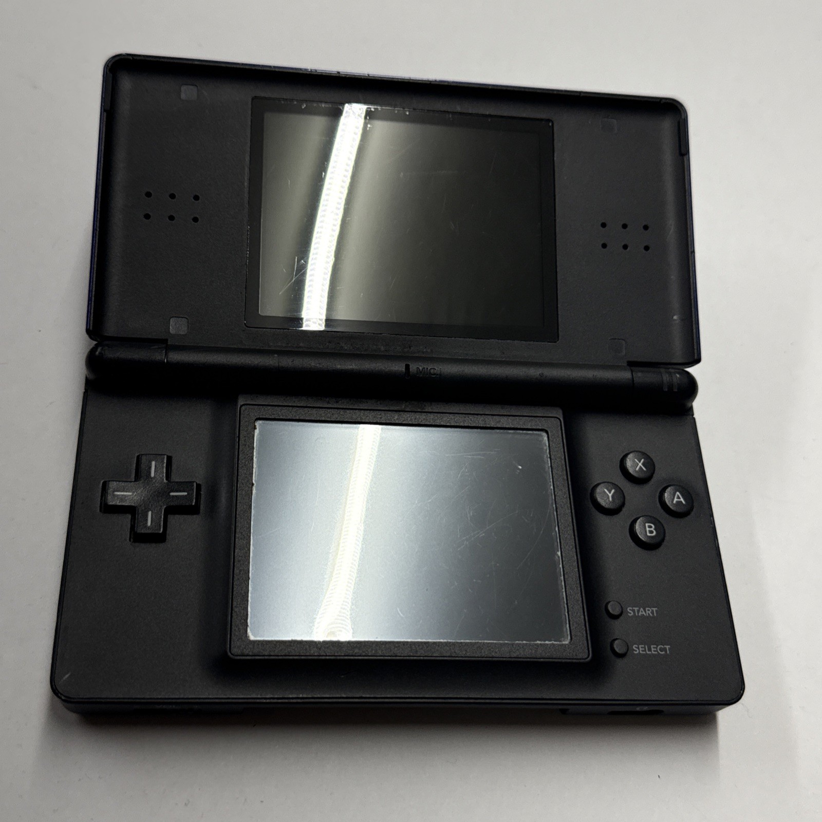 Defective – Nintendo DS Lite Handheld System – Cobalt Blue Black No Power 0729
