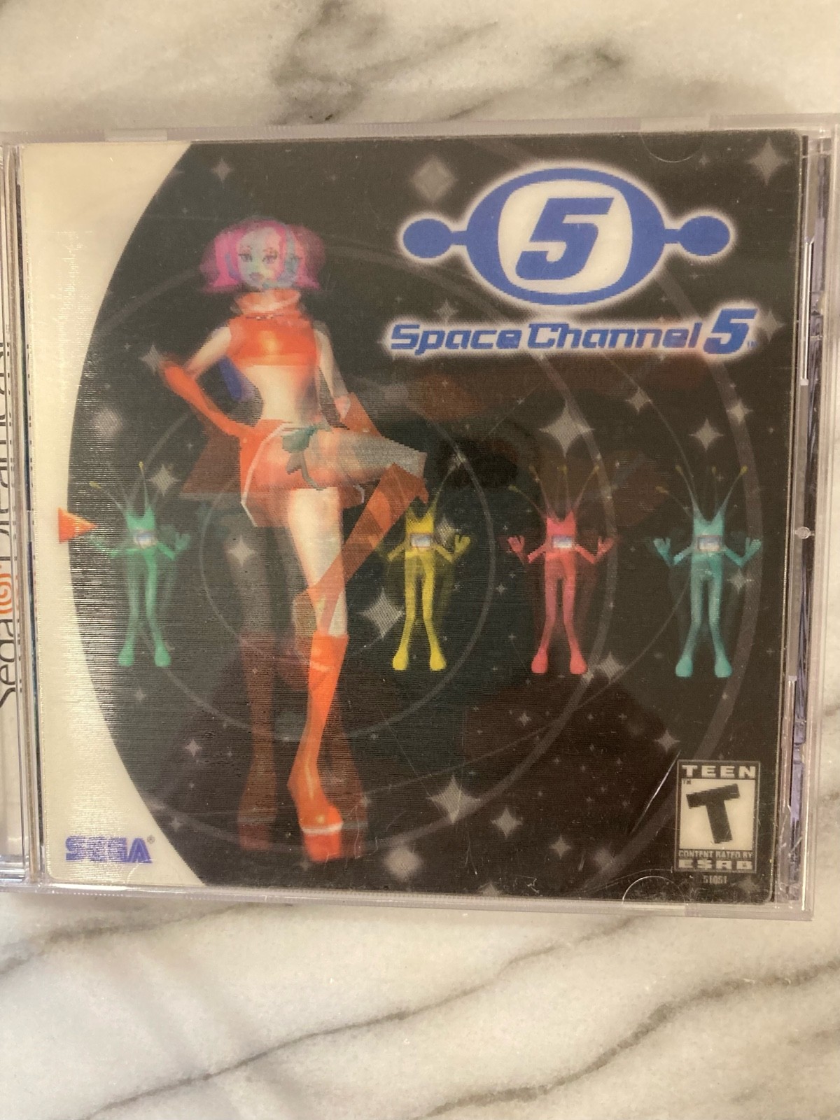 Space Channel 5 Sega Dreamcast Comple te CIB with Manual Tested Very Good Condi