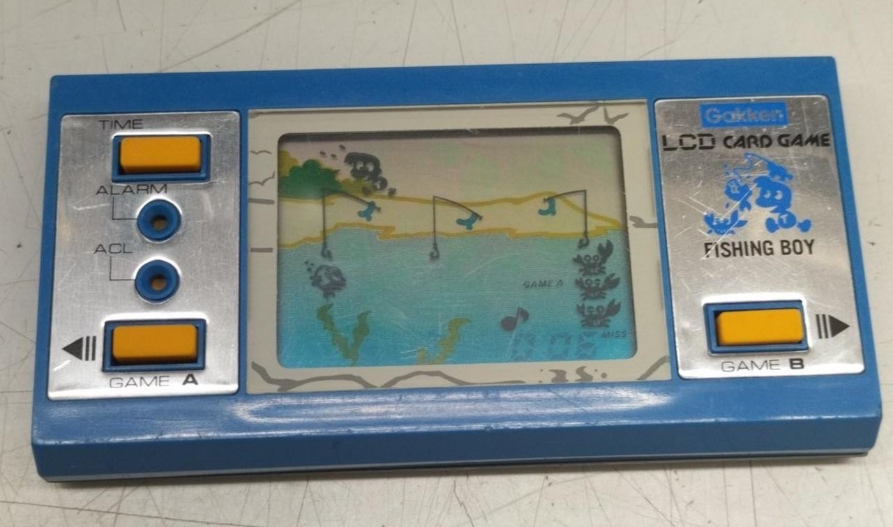 LSI Game Model FISHING BOY Gakken