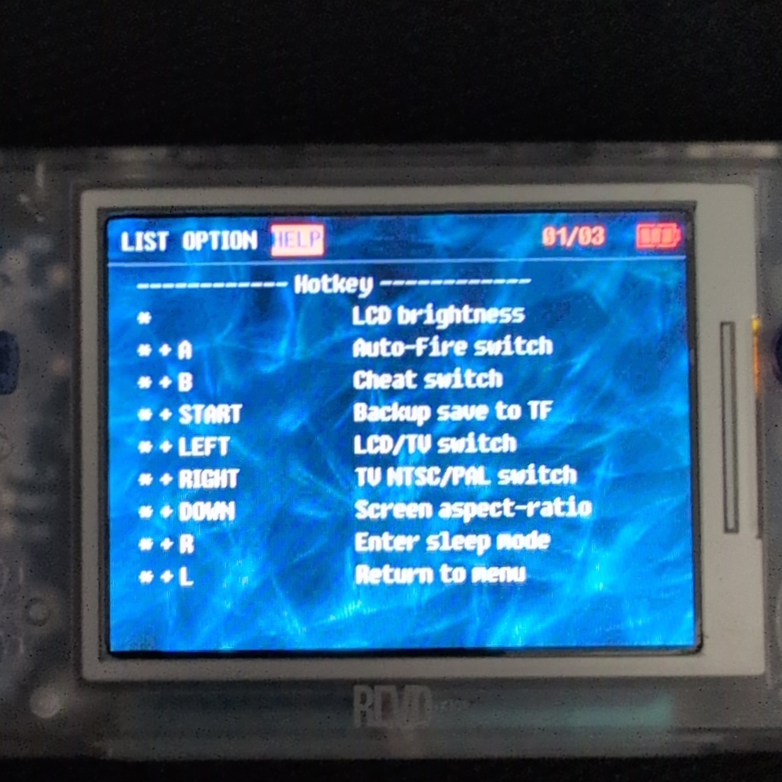 [1 ISSUE] K101 Plus Clear GBA hardware clone & emulator w/ Kcard & 16GB MicroSD