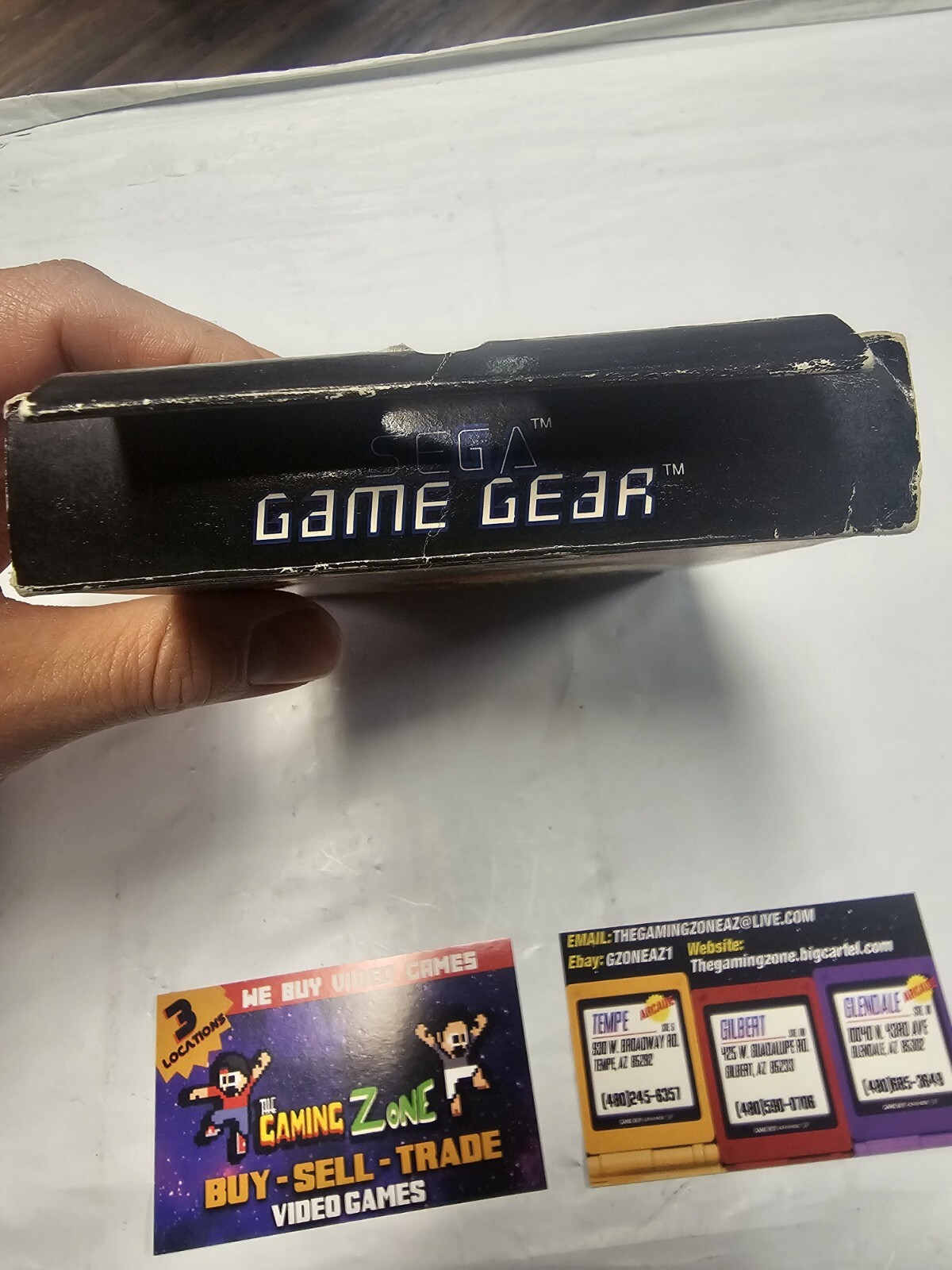 Mortal Kombat – Sega Game Gear – Complete In Box CIB. Sega Portugal Sticker!!