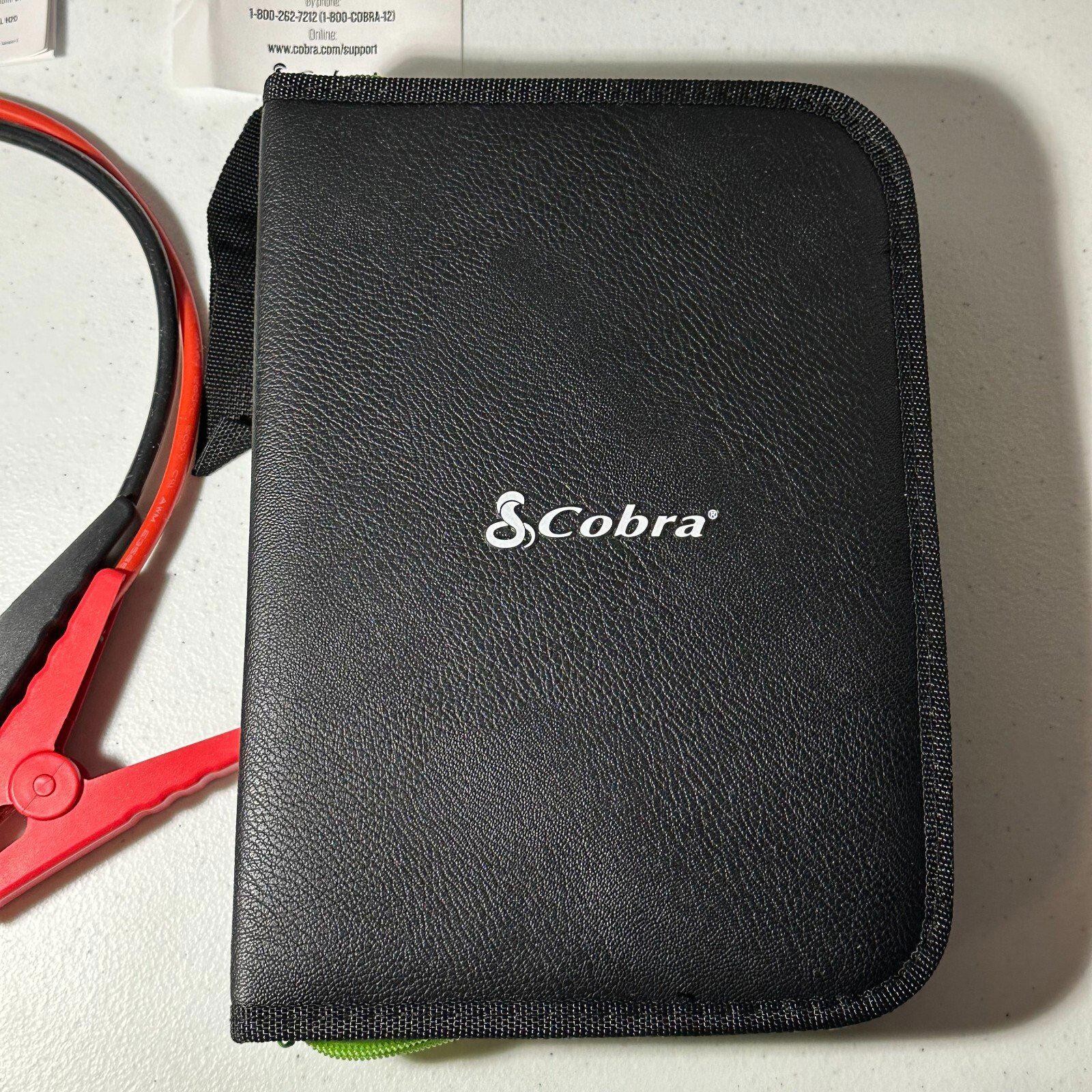 Cobra CPP15000 JumPack XL H2O Dead Battery Parts Repair Lot Charger Cables Case
