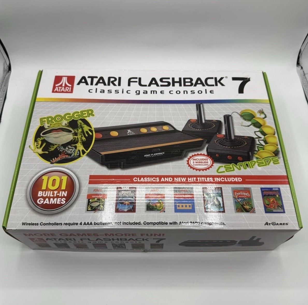 Atari Flashback 7 Classic Deluxe Game Console System 101 Built In Games