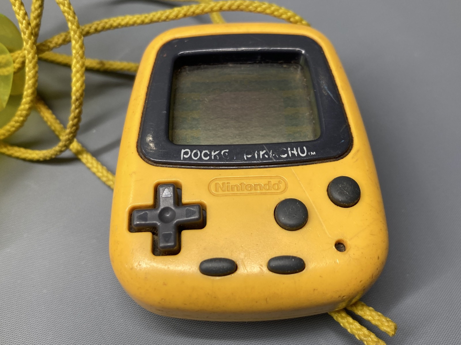 Nintendo POCKET PIKACHU Console MPG-001 Handheld With Belt Case E20260429006
