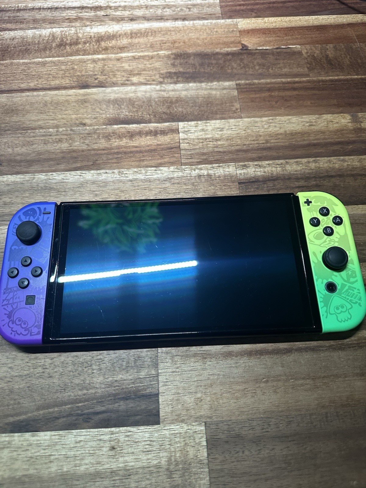 Nintendo Switch OLED Splatoon 3 Special Edition Console Tested Fast Free Ship