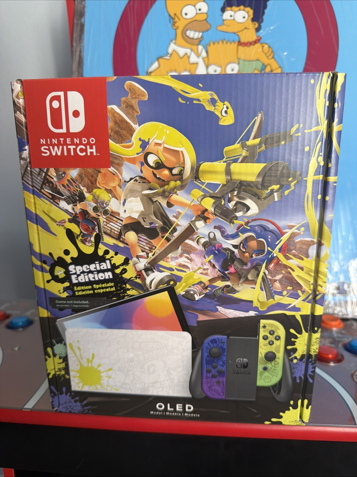 Nintendo Switch OLED Splatoon 3 Edition Console* Never Opened Brand New Unopened