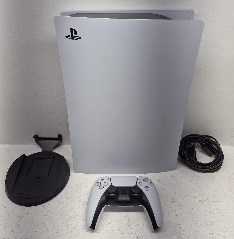 Sony PS5 Playstation 5 CFI-1215A w/ One Controller 825GB Disc Console