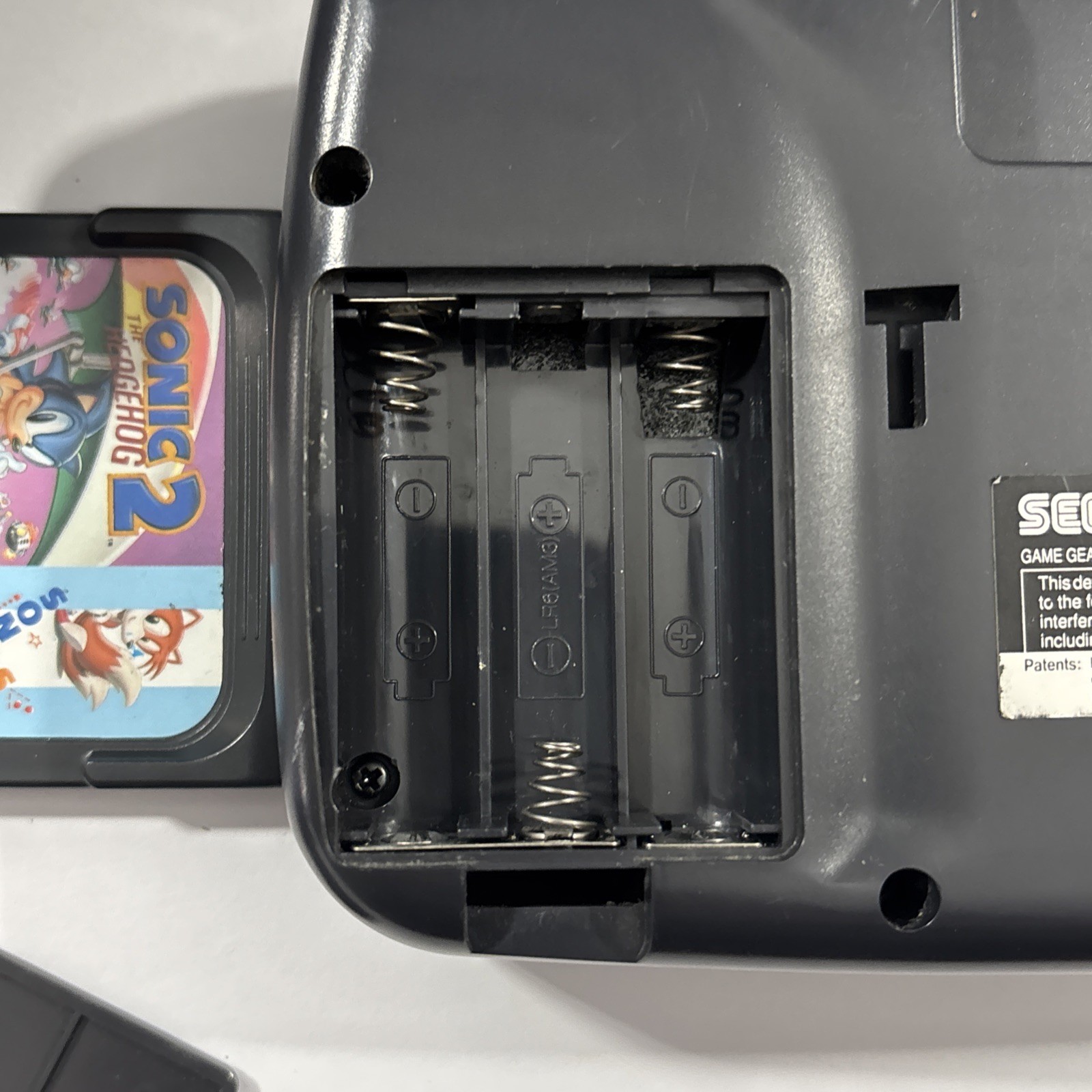 sega game gear bundle 4 Games And Accessories Working
