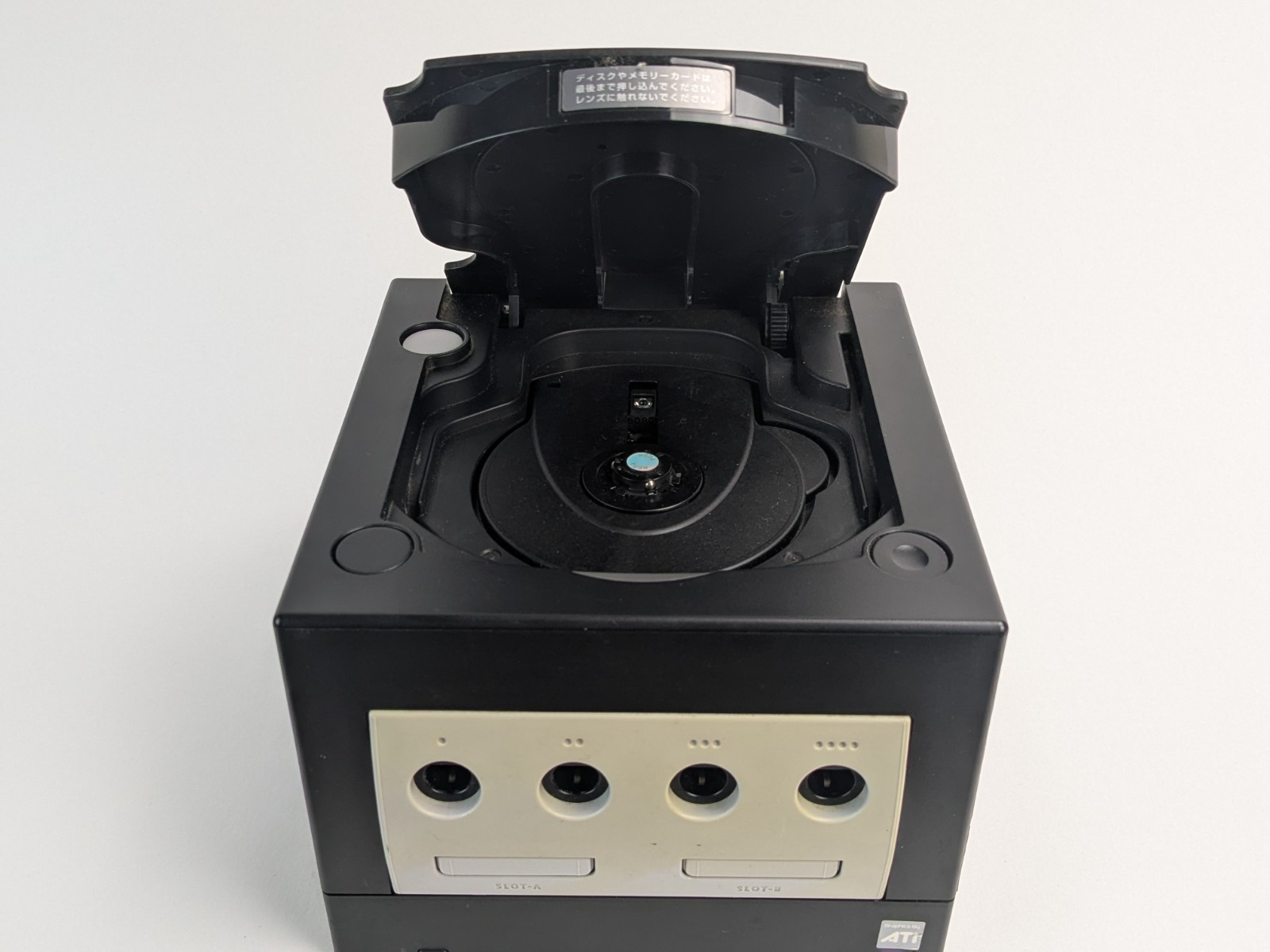 Nintendo GameCube Console Black DOL-101 JPN w/ Controller AC AV Cable Tested