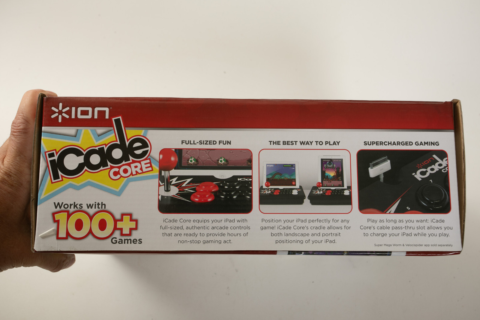 Ion Icade Core (C5R) Compact Arcade Style Game (JSF6) 0812715013400