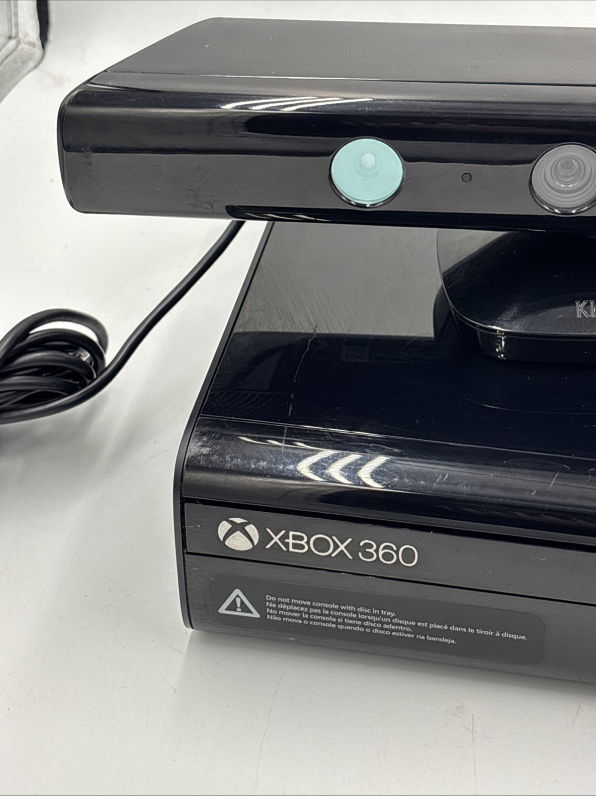 Xbox 360 E Model 1538 Console Bundle – New Power Supply Tested & Working Very Go