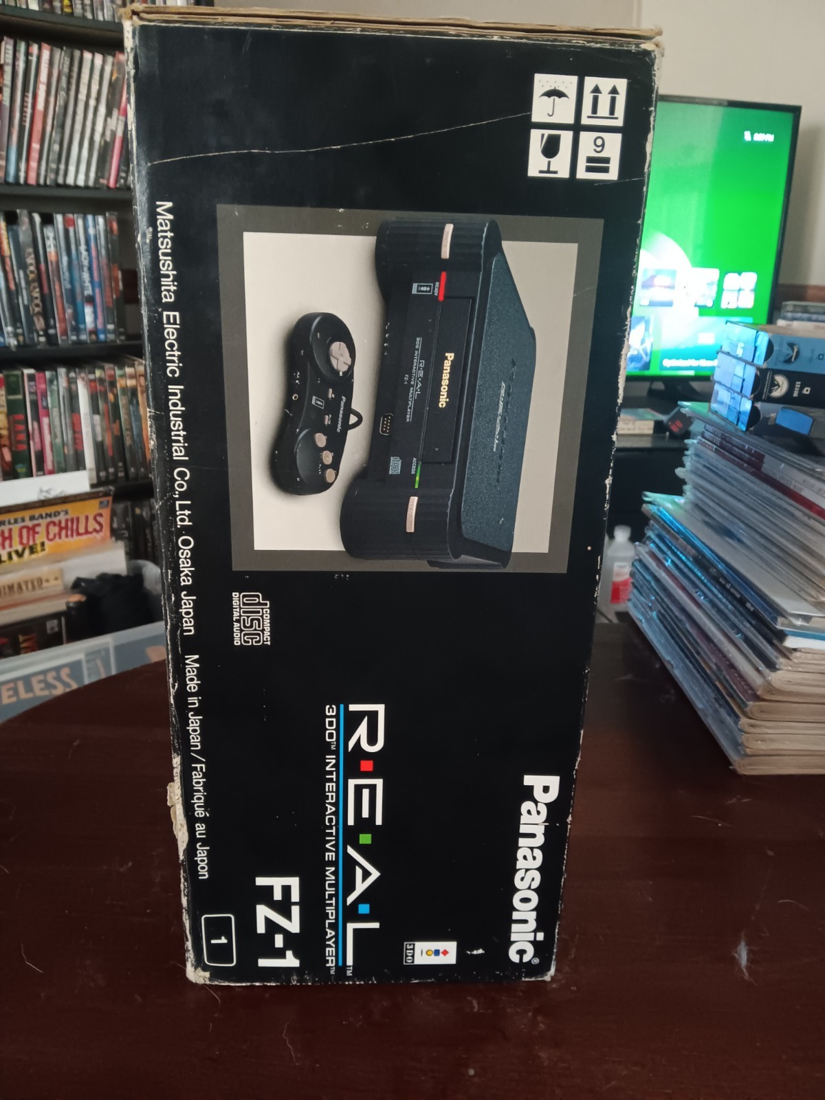 Panasonic 3DO REAL FZ-1 Console System: OEM Controller Works Doesn’t READ DISCS