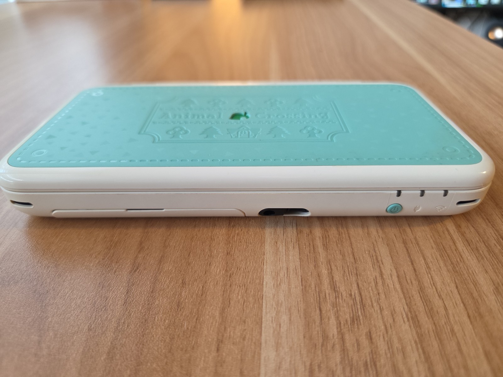 New Nintendo 2DS LL XL Animal Crossing Edition Mint Green White Handheld Console
