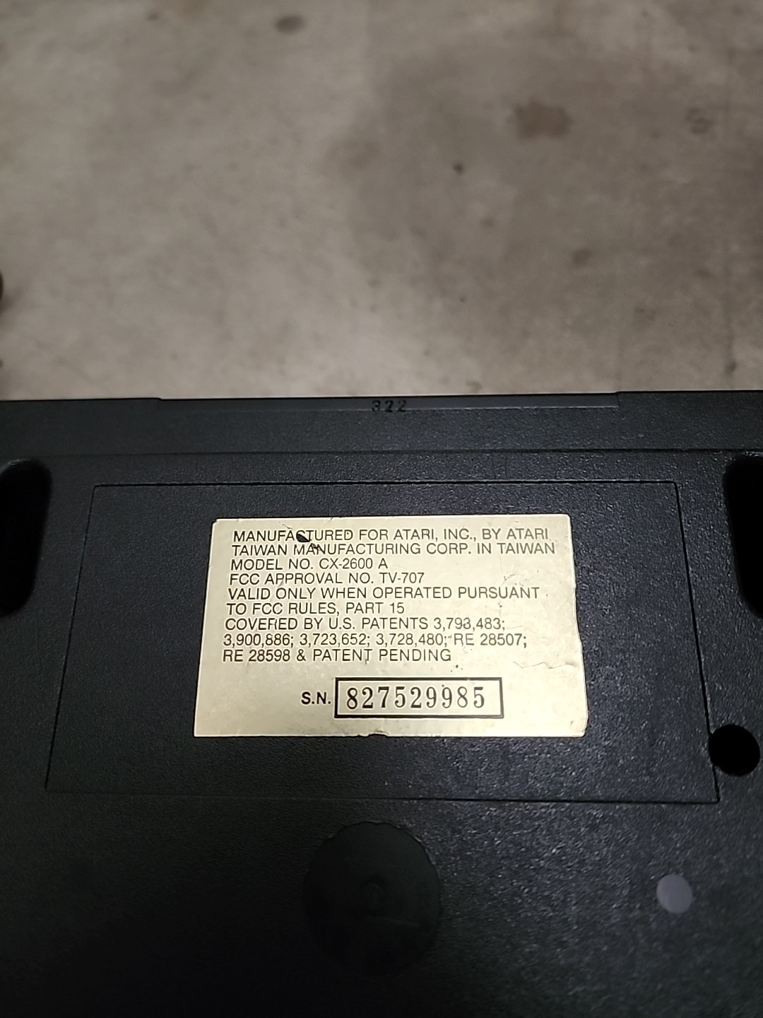 Atari CX-2600A Wood Grain Console 20 Game Bundle Parts/Repair – Read Description