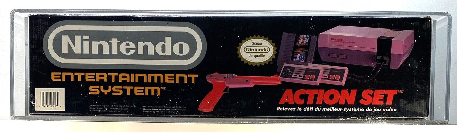NES Nintendo Action Set Red Zapper System Console WATA VGA Grade 75+ Qualified