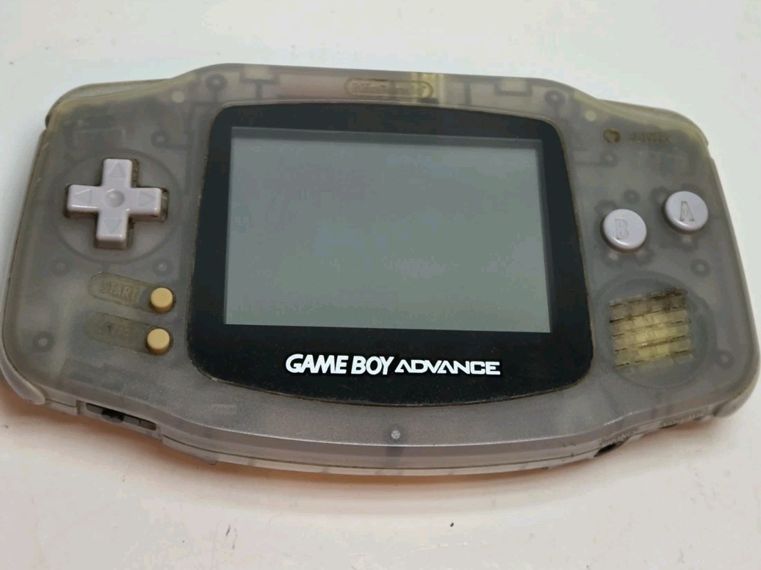 Nintendo GameBoy Advance Console Milky blue AGB-001 Region Free Used tested
