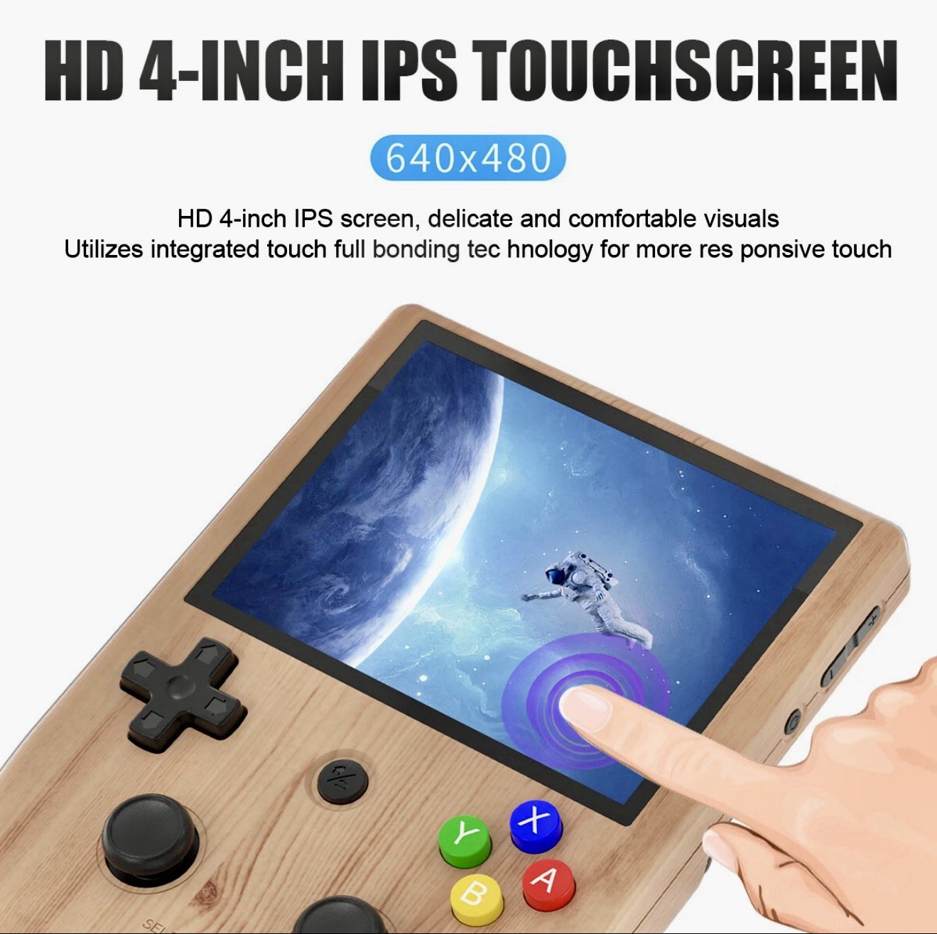 ANBERNIC RG405V Game Console Android 13 Retro 4″ LCD Video Game Player +512GB