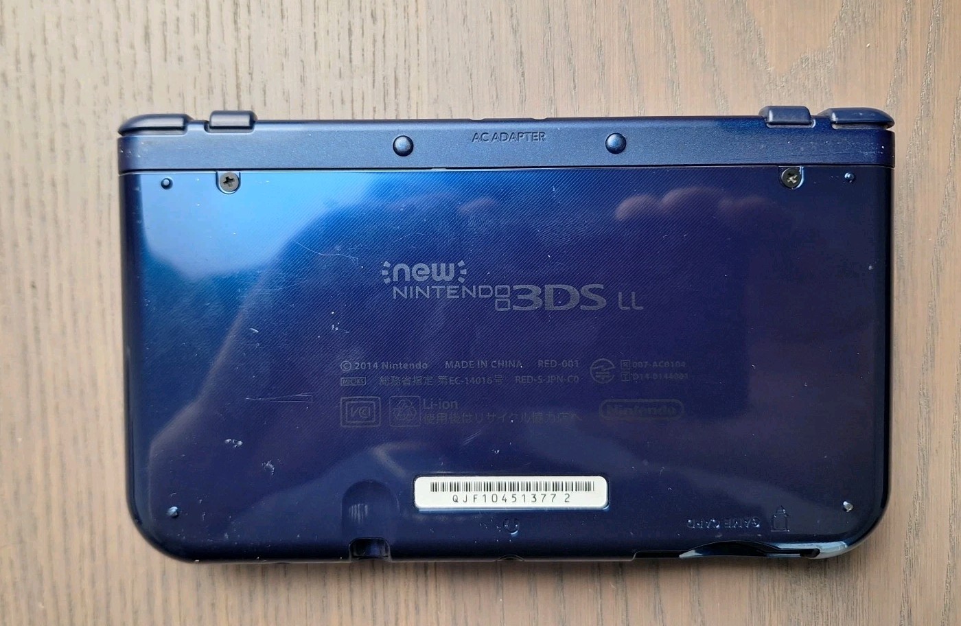 New Nintendo 3DS XL Metallic Blue Charger + 32GB SD Card | Region Free TOP IPS