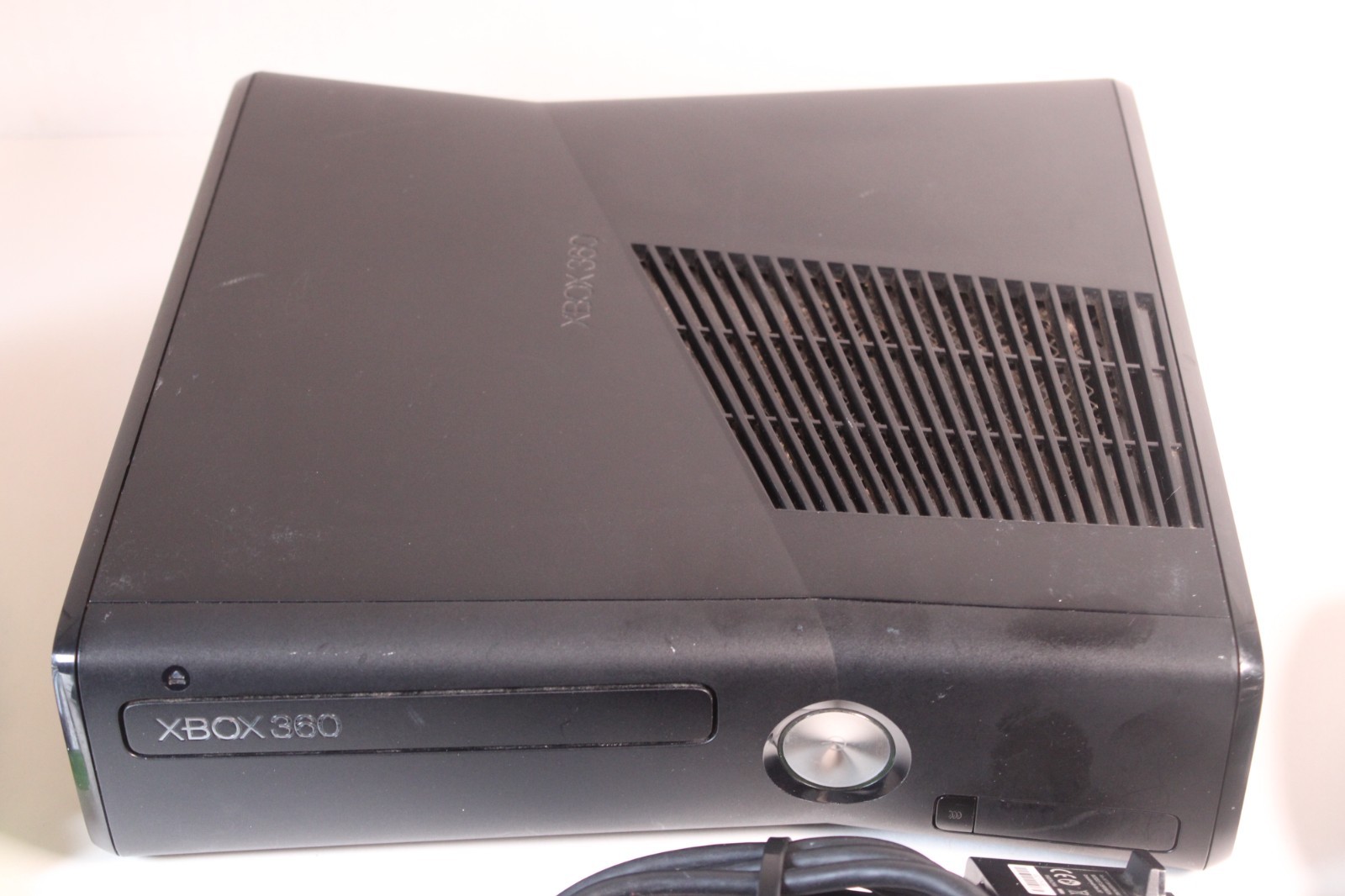 Xbox 360 S Slim Console Bundle Lot 5 Games 1 Controller + Kinect, Tested/works