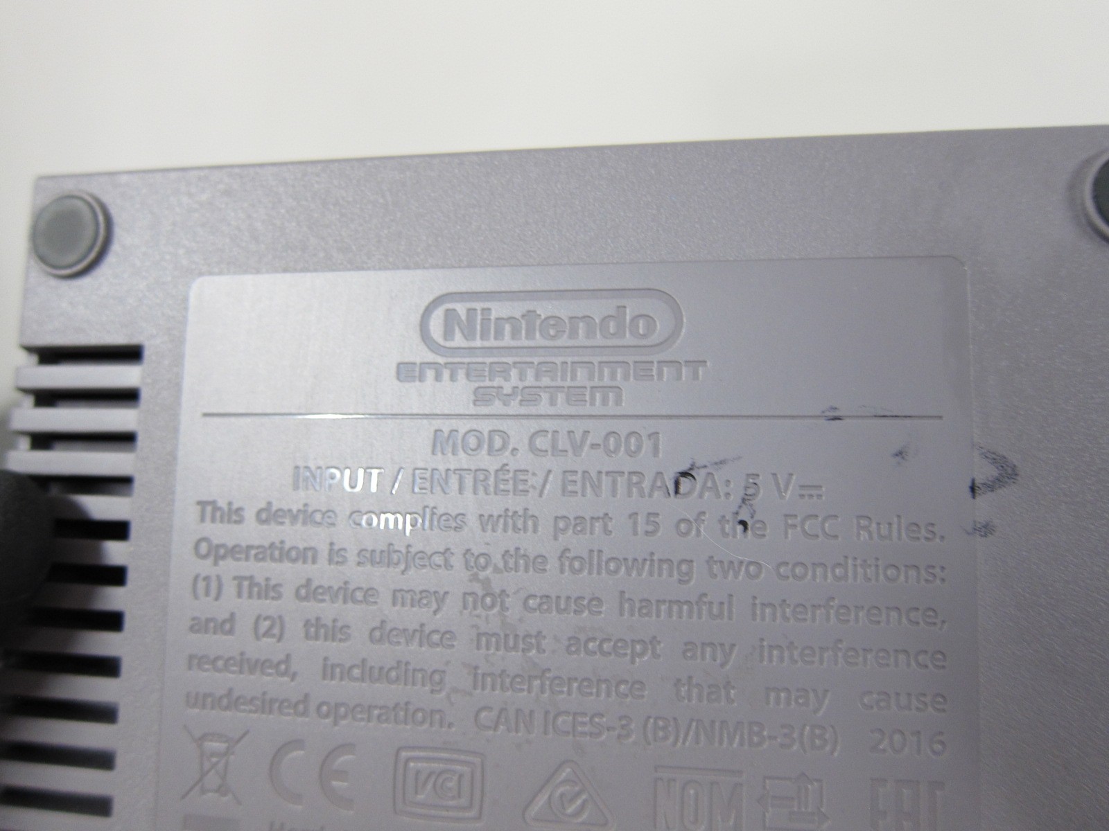 Nintendo NES Classic CLV-001 Mini Console w/ MyArcade Wireless – READ DESC
