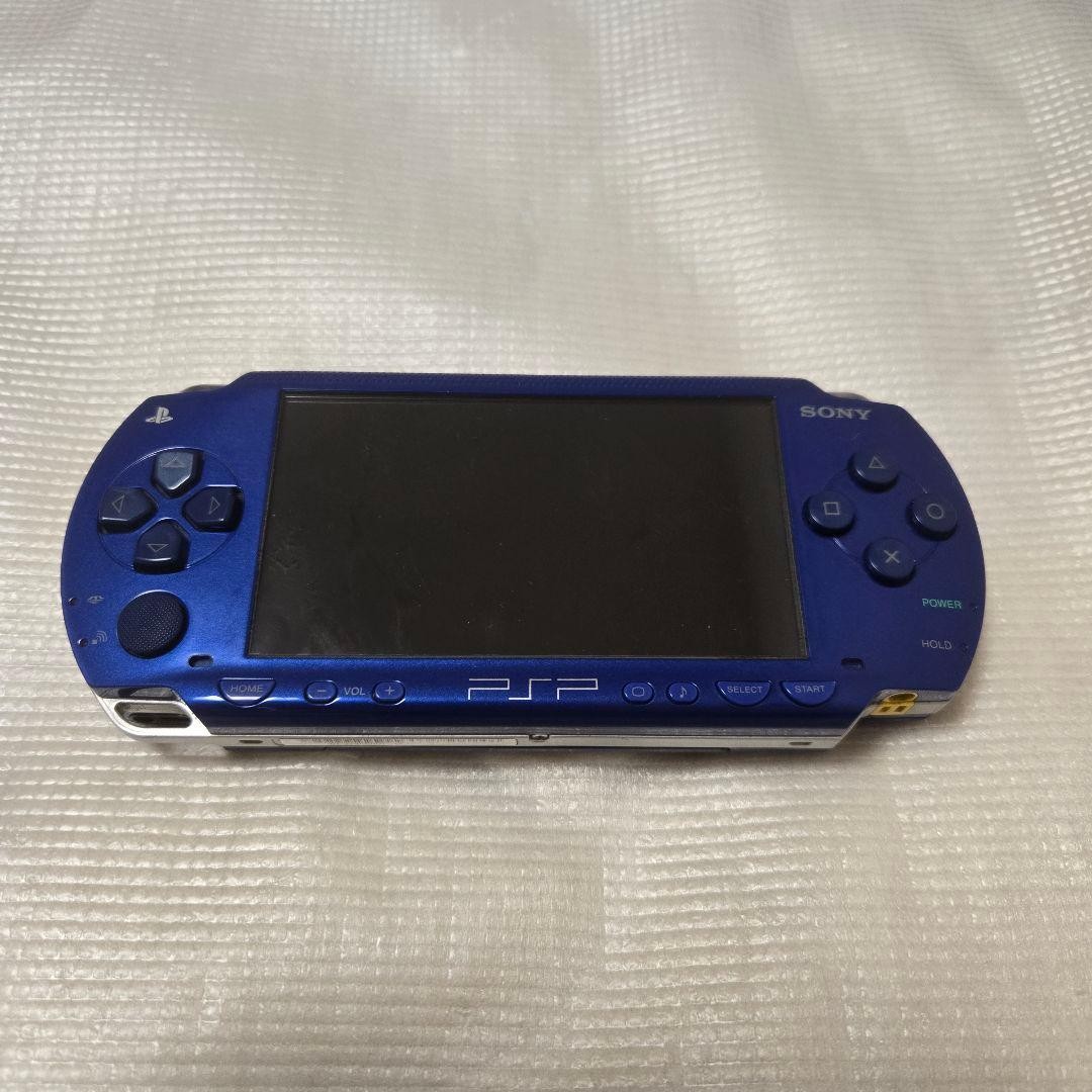 Sony PSP-1000 Vivid Blue Console Tested Working Region Free