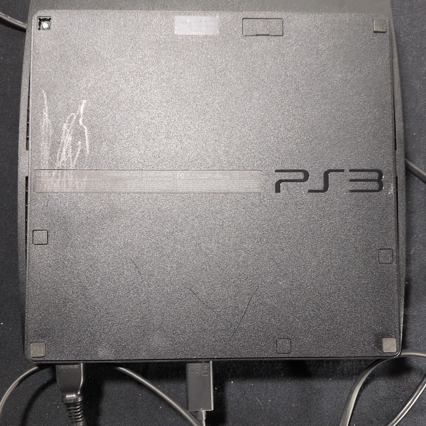 Sony PS3 Model CECH-2001a Black Console Only Tested Power Cord & HDMI USED