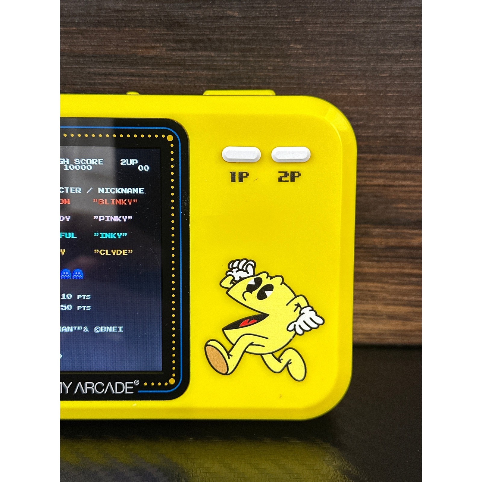 My Arcade Pac-Man Pocket Player Handheld Game Console Yellow DGUNL-3227 Retro