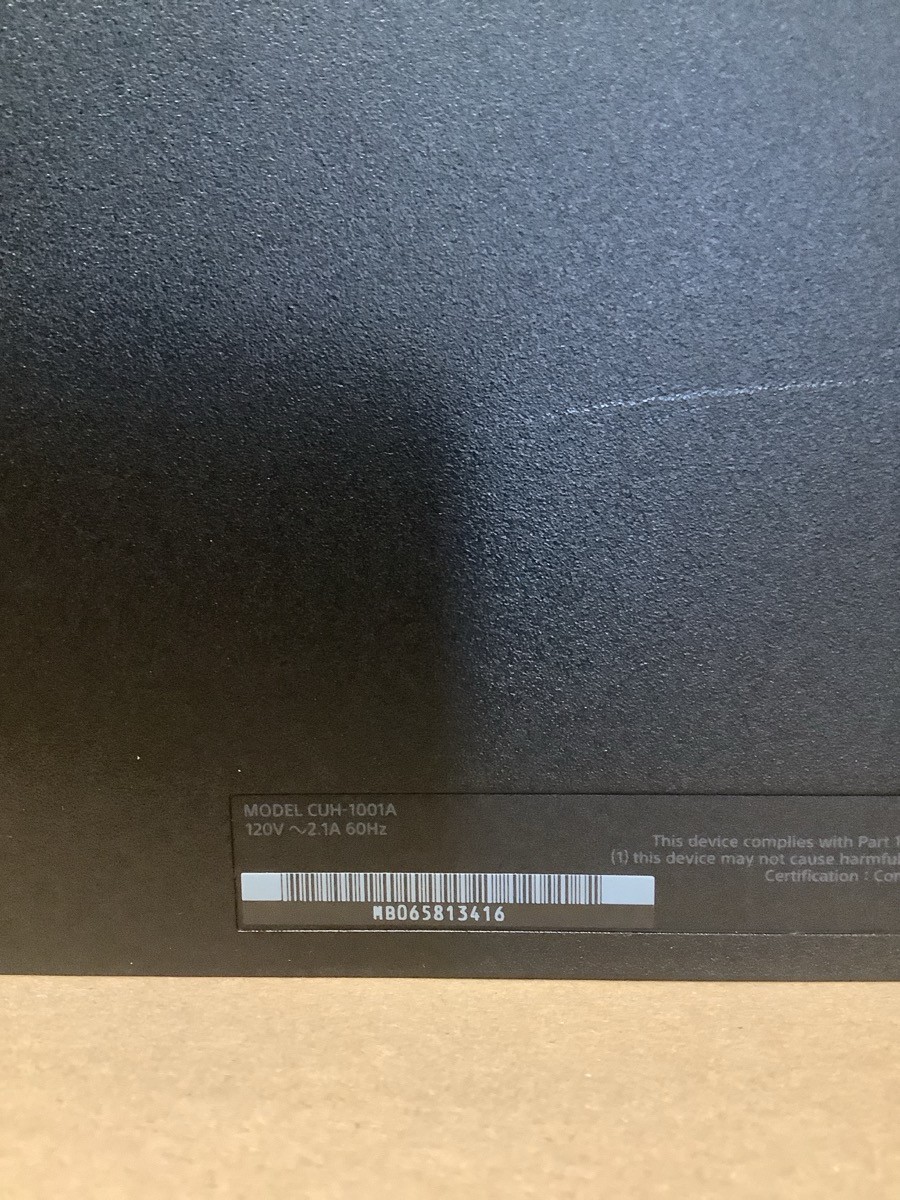 PS4 ELECTRONICS SONY CUH-1001A, #MB065813416; 500GB (202604-1)
