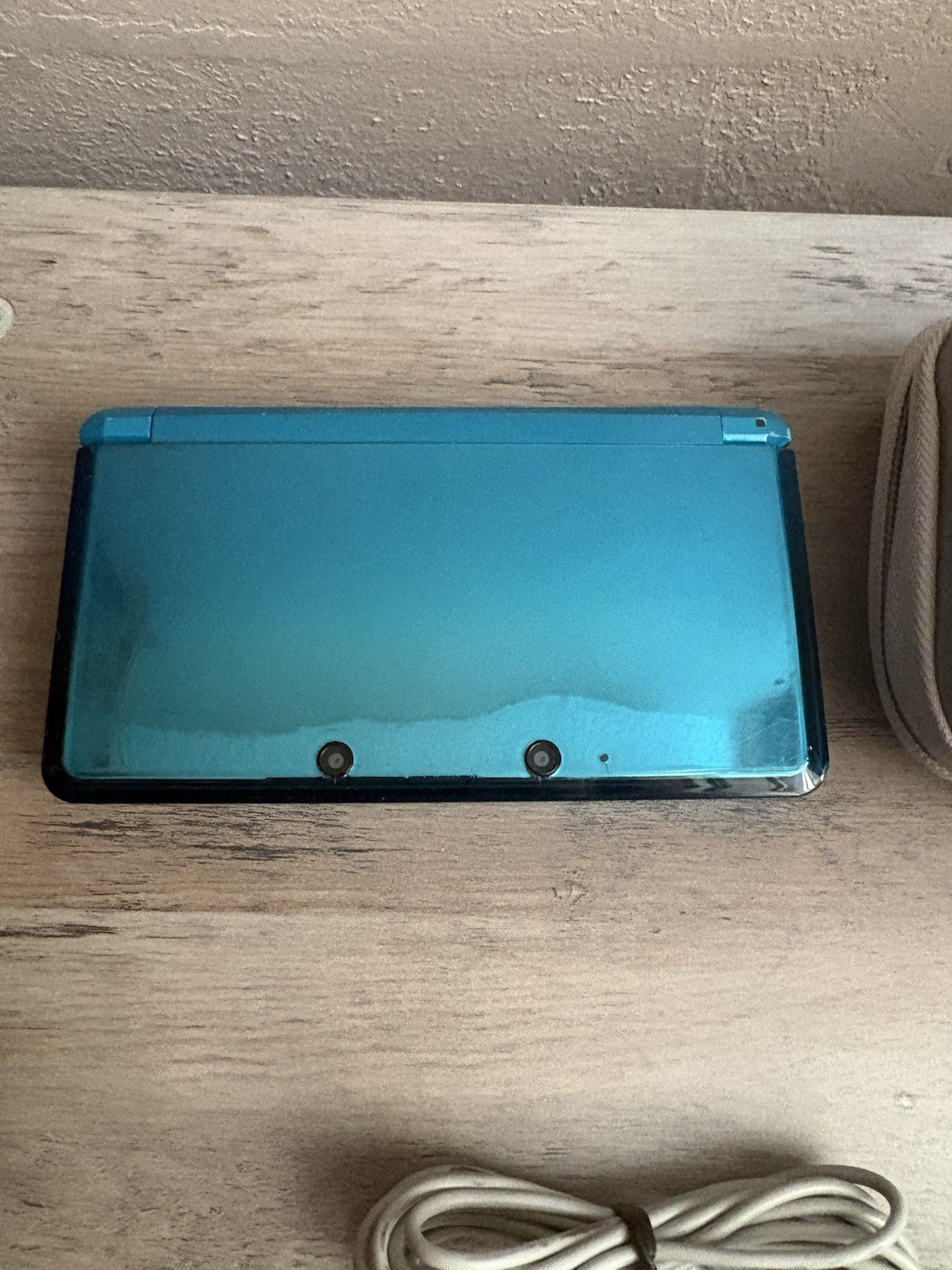 Nintendo 3DS – Aqua Blue Console – USA English + Pokemon Y