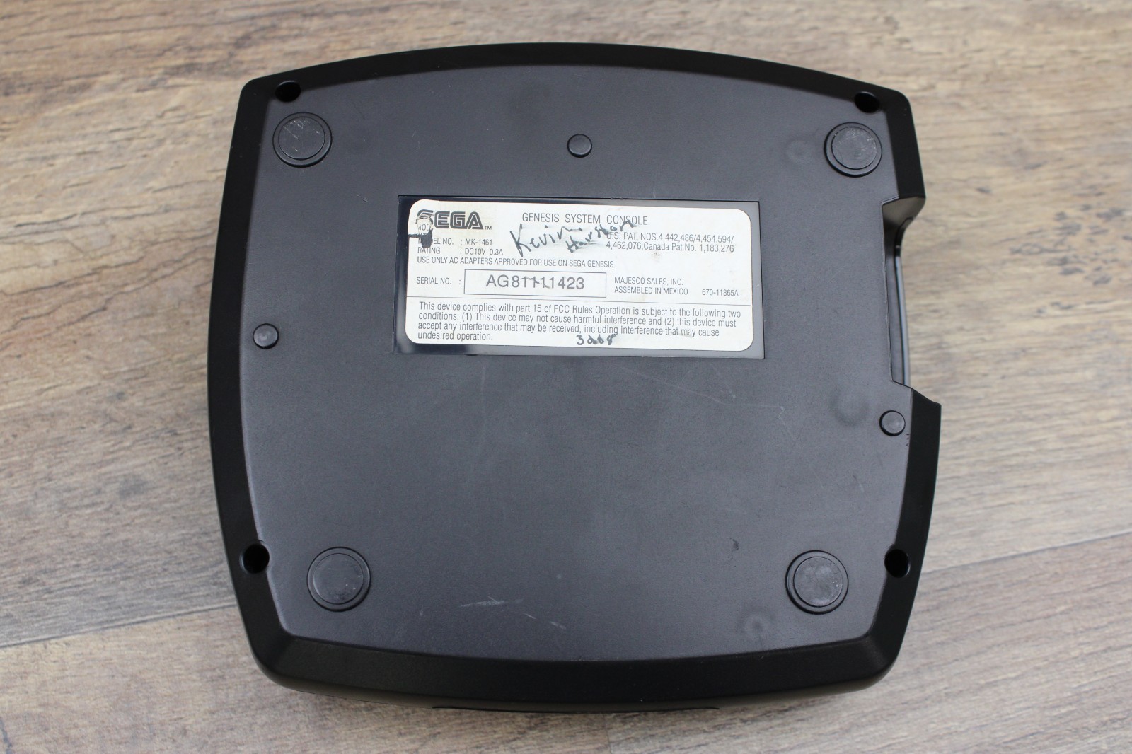 SEGA Genesis Model 3 MK-1461 Console System Only Tested & Working!!!