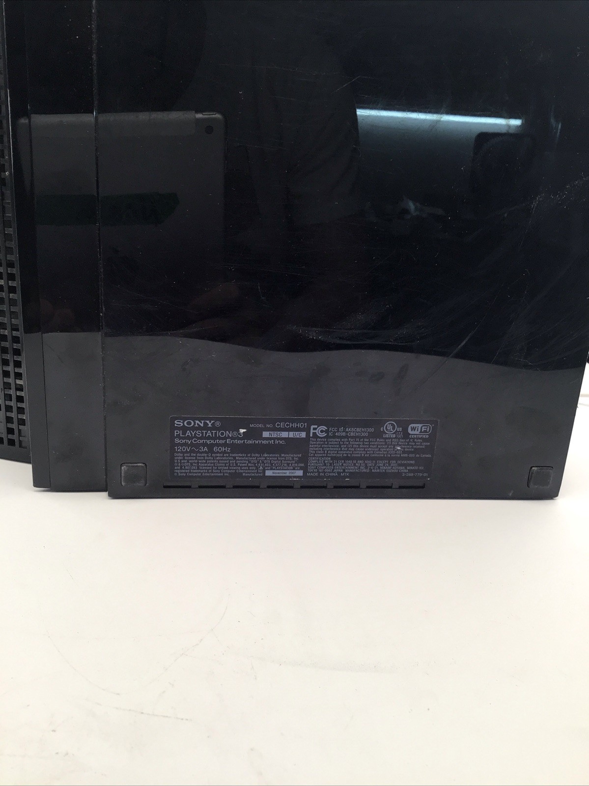 Factory Reset Sony PlayStation 3 PS3 Fat Console CECHH01 HDMI Tested No Cables