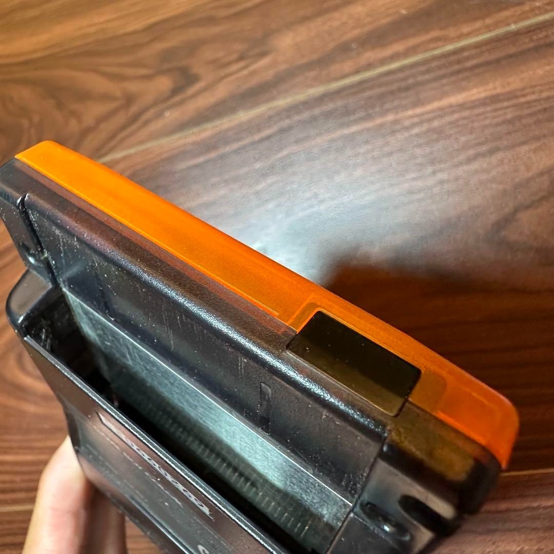 Game Boy Color Clear Orange & Clear Black Console IGamtem Number 4572