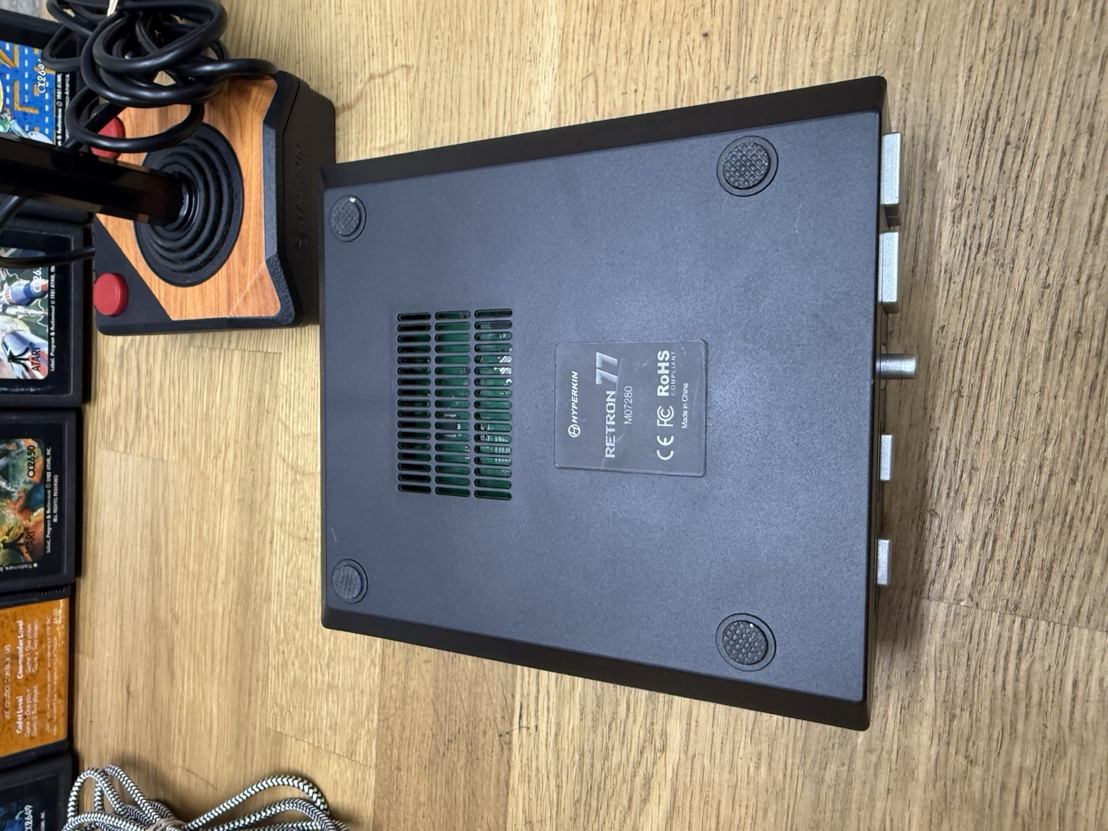 Hyperkin Retron 77 Video Game Console – Atari 2600 Clone Bundle With Games