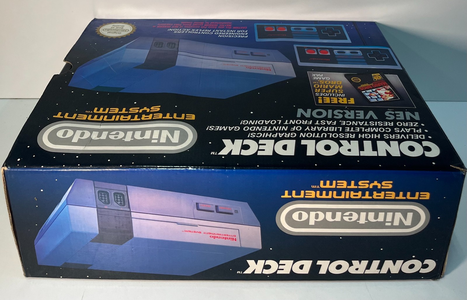 NINTENDO NES CONTROL DECK PAL A UK CONSOLE NES-CDSM-UKV-2 BOXED TESTED