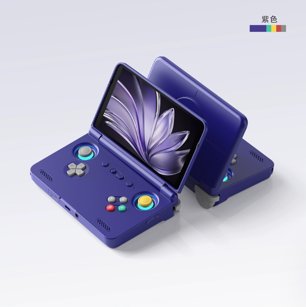 Retroid Pocket Flip2 Android Handheld Game Console SD865 OLED Retro System