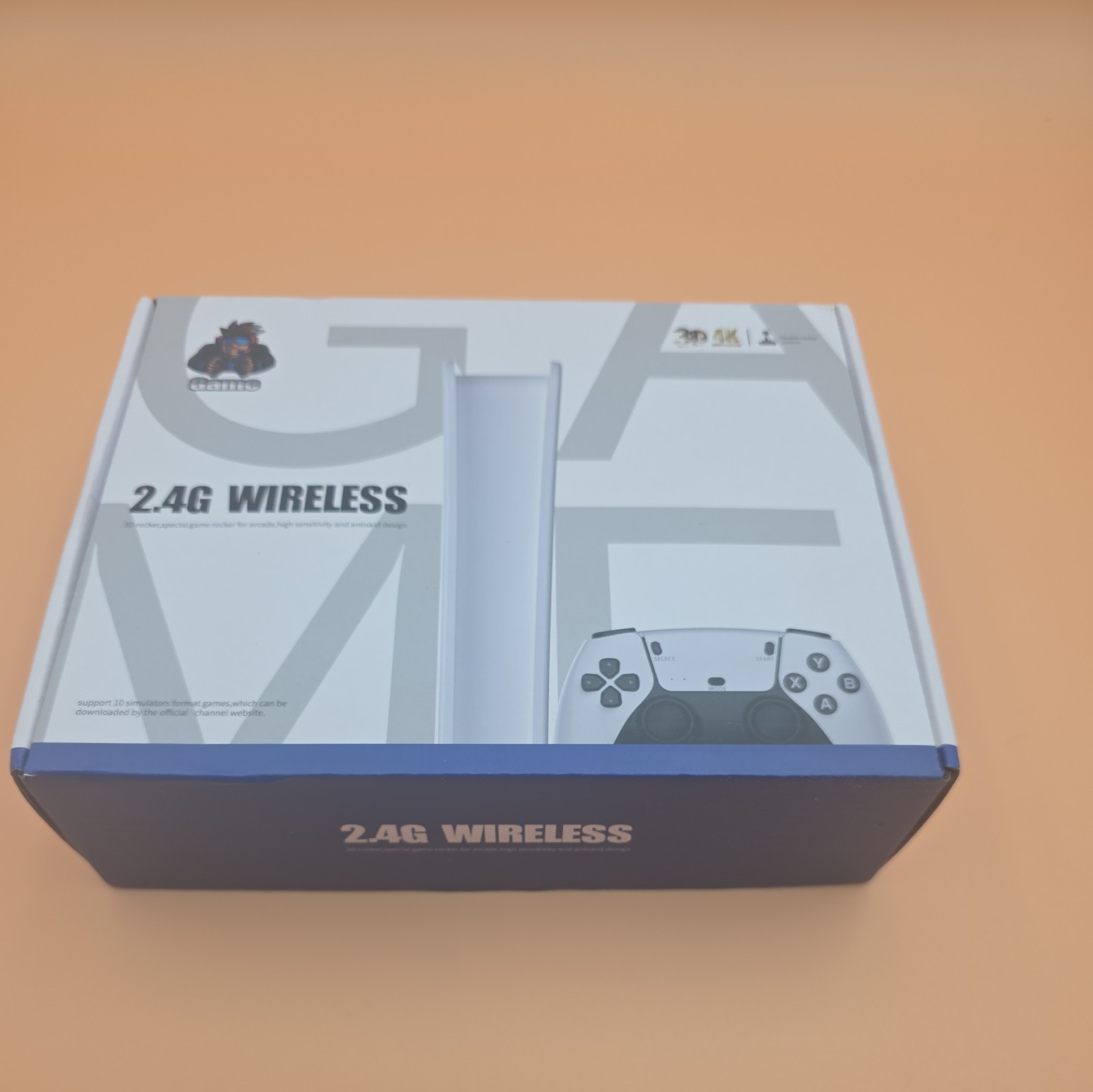 2.4G Wireless Home Video Game Console White w/ Wireless Controller NEW
