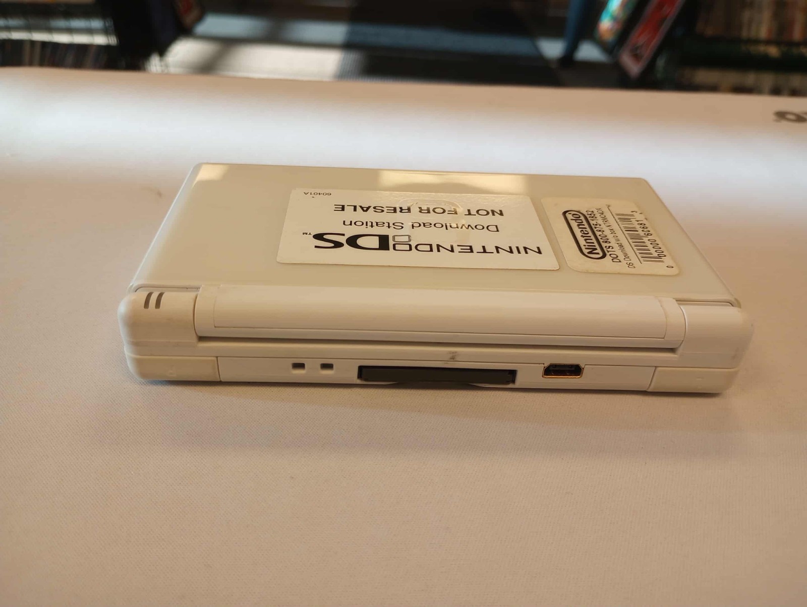 Nintendo DS Lite Console – Polar White Not for Resale Download Station RARE! NFR