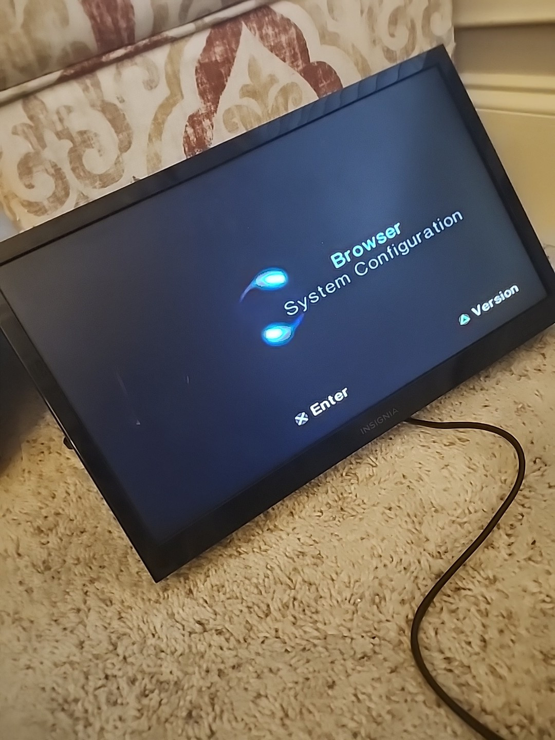 Sony PlayStation2 PS2 black Turns On Disc Door Locked Will Not Open