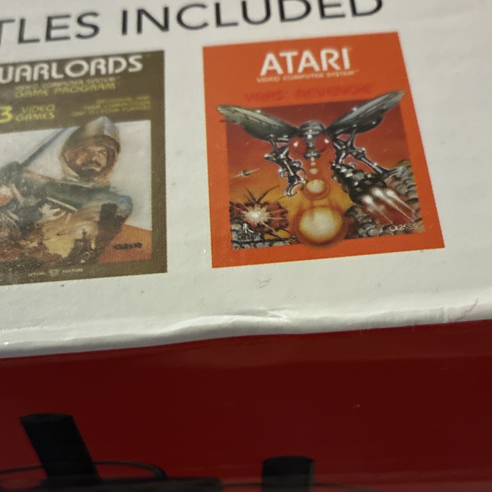 Atari Flashback 9 Console 110 Games Wired Controllers Space Invaders River Raid