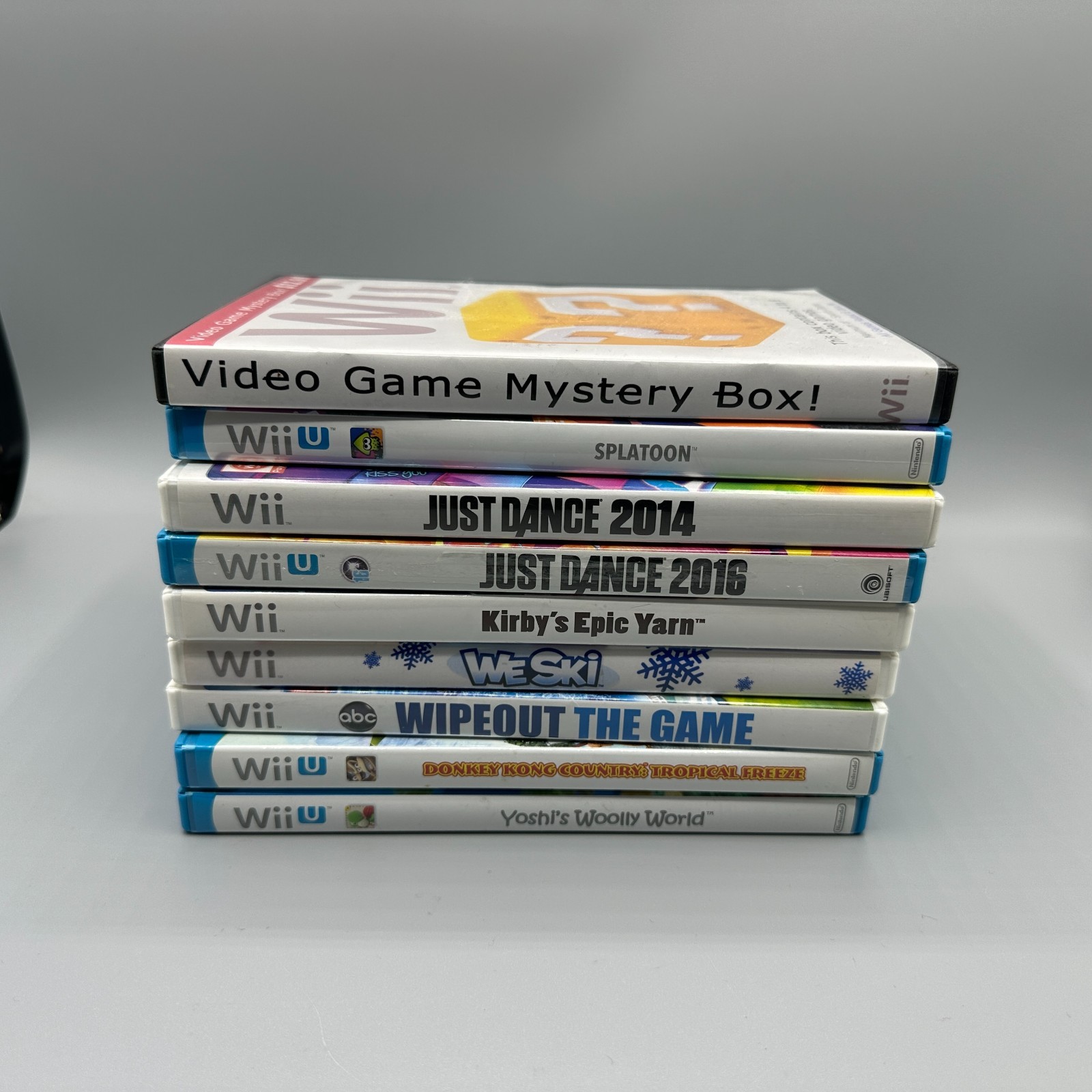 Nintendo Wii U 32GB Bundle Includes Gamepad, Cables, Controller, Games