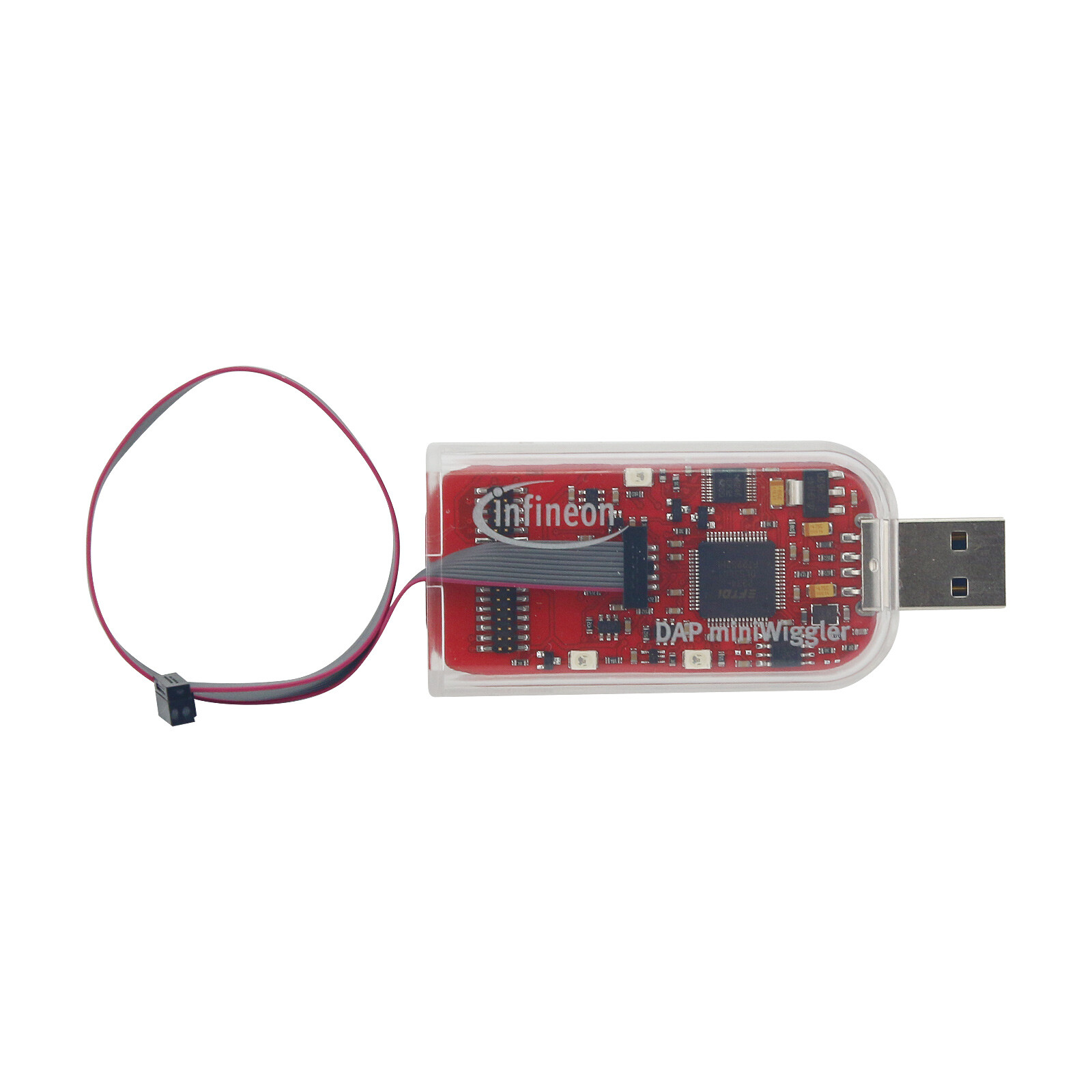 Miniwiggler V3.1 USB Interface Emulator for MCU Development Programmer Debugging