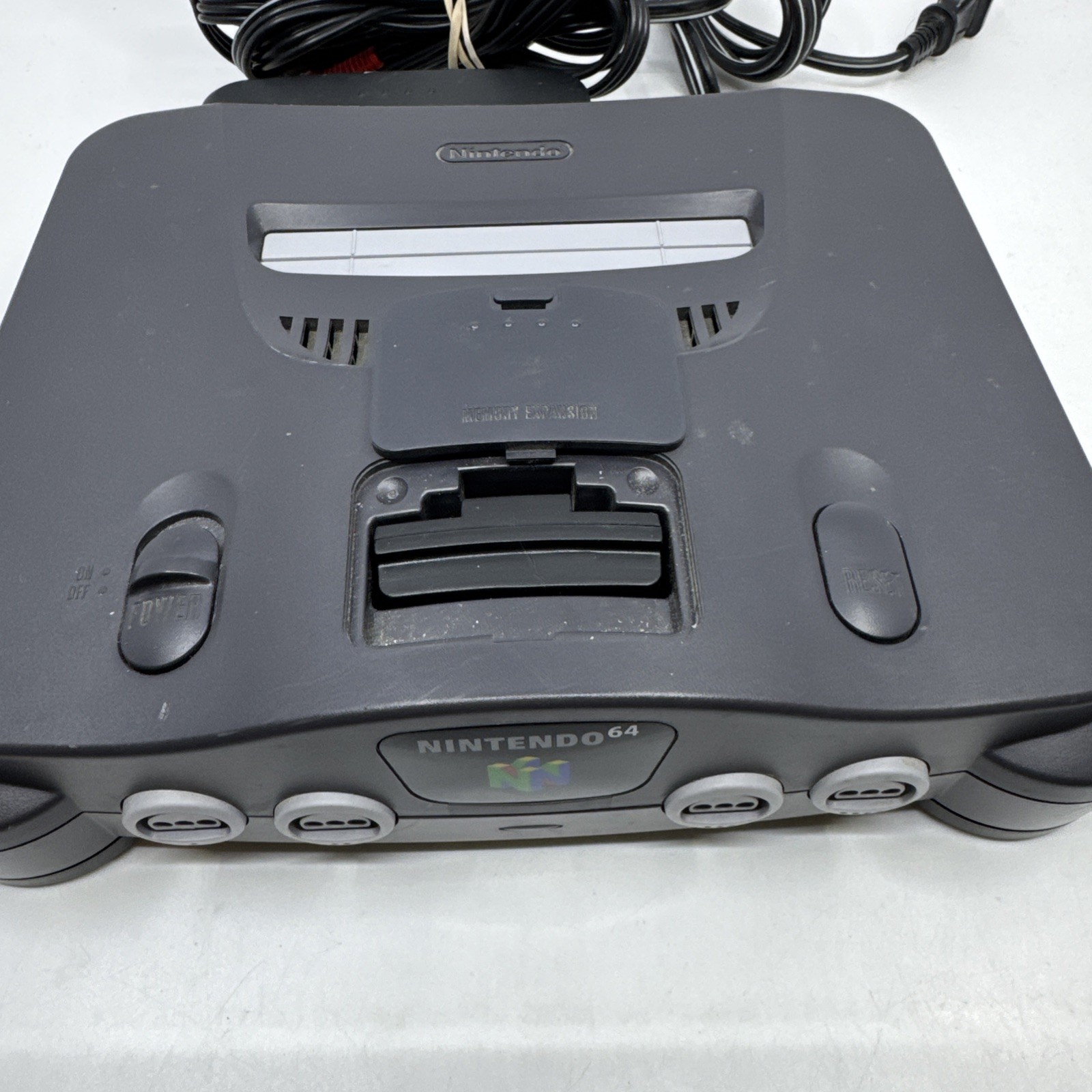 Nintendo 64 N64 Console Bundle, 2 Controllers, 2 Games, Memory Card, Madden