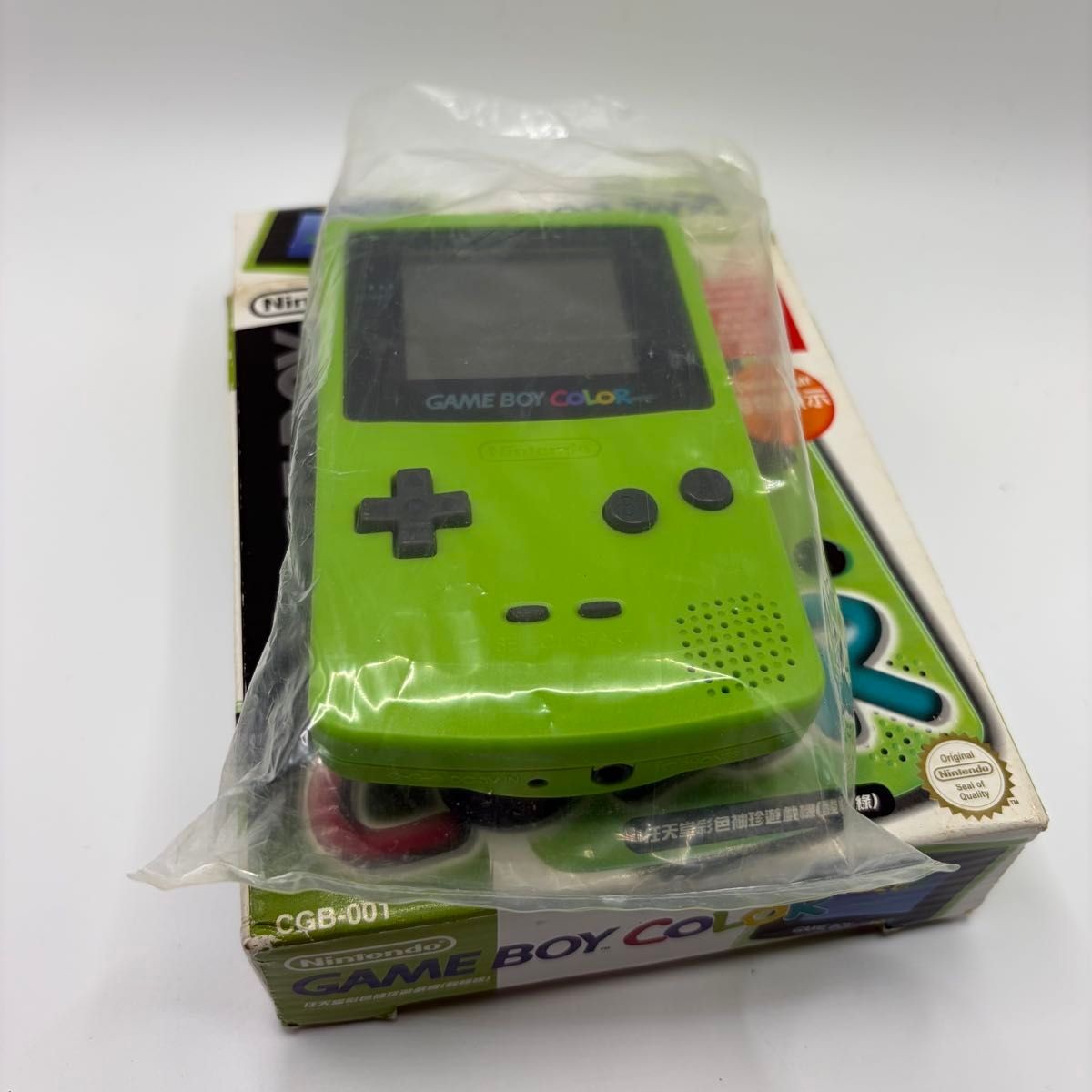 Nintendo Game Boy Color Kiwi Taiwan Version Boxed Tested Rare Authentic