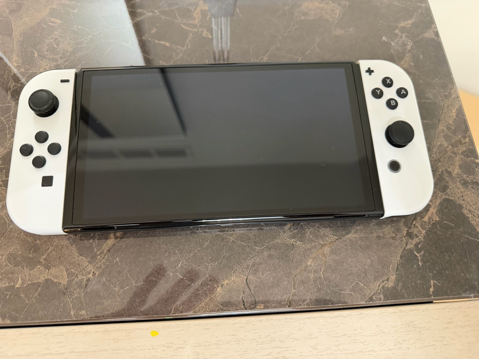 Nintendo Switch OLED White Console White Joy-Con Dock Case Accessories