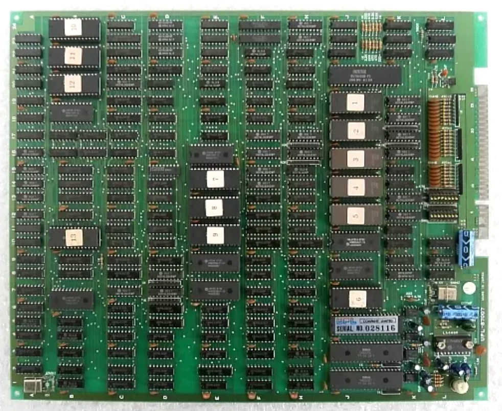 Mutant Night Arcade PCB Game Board UPL Original JAMMA Tested Working Japan JP