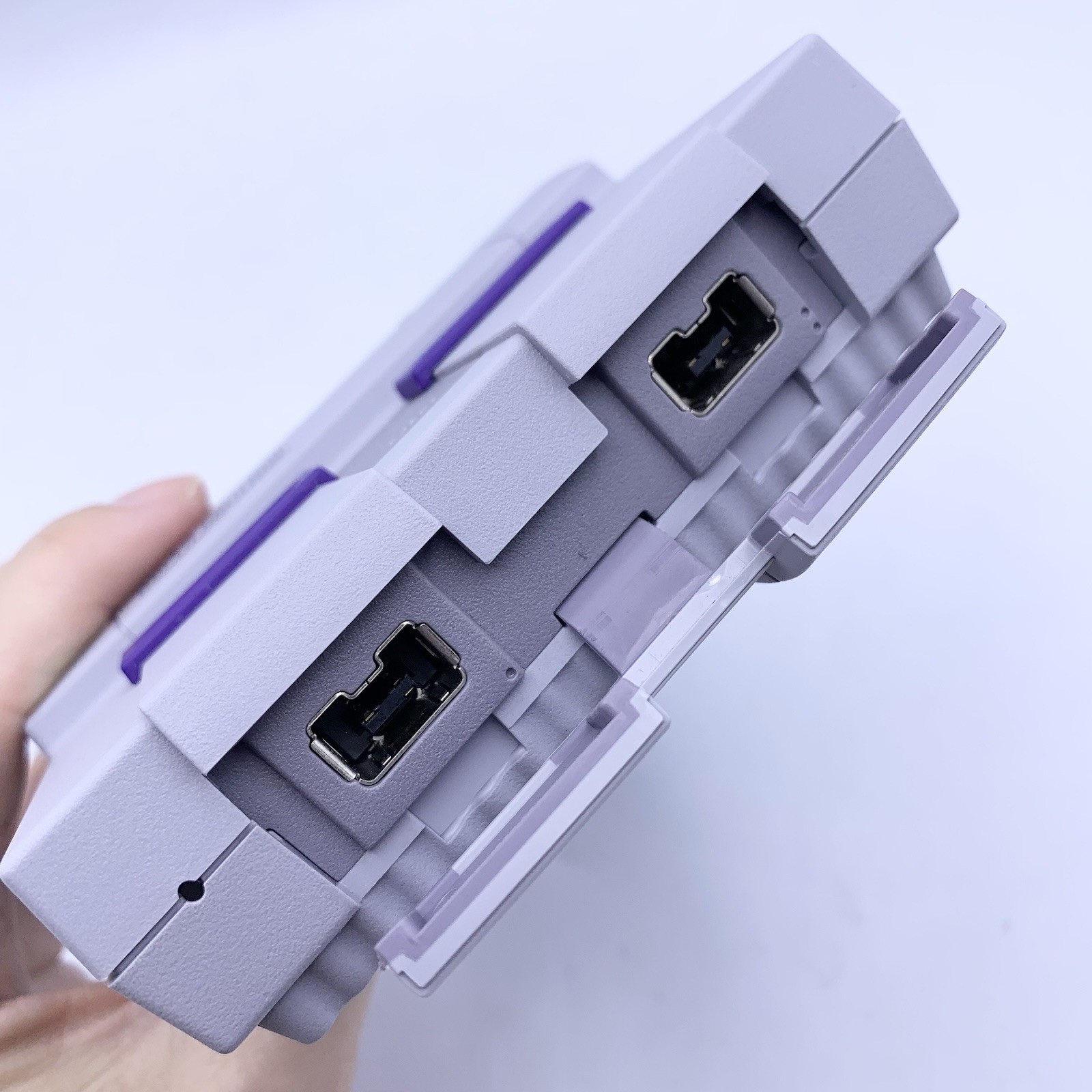 Super Nintendo SNES Mini Classic Console CLV-201 W/ 2 Controllers Cords TESTED
