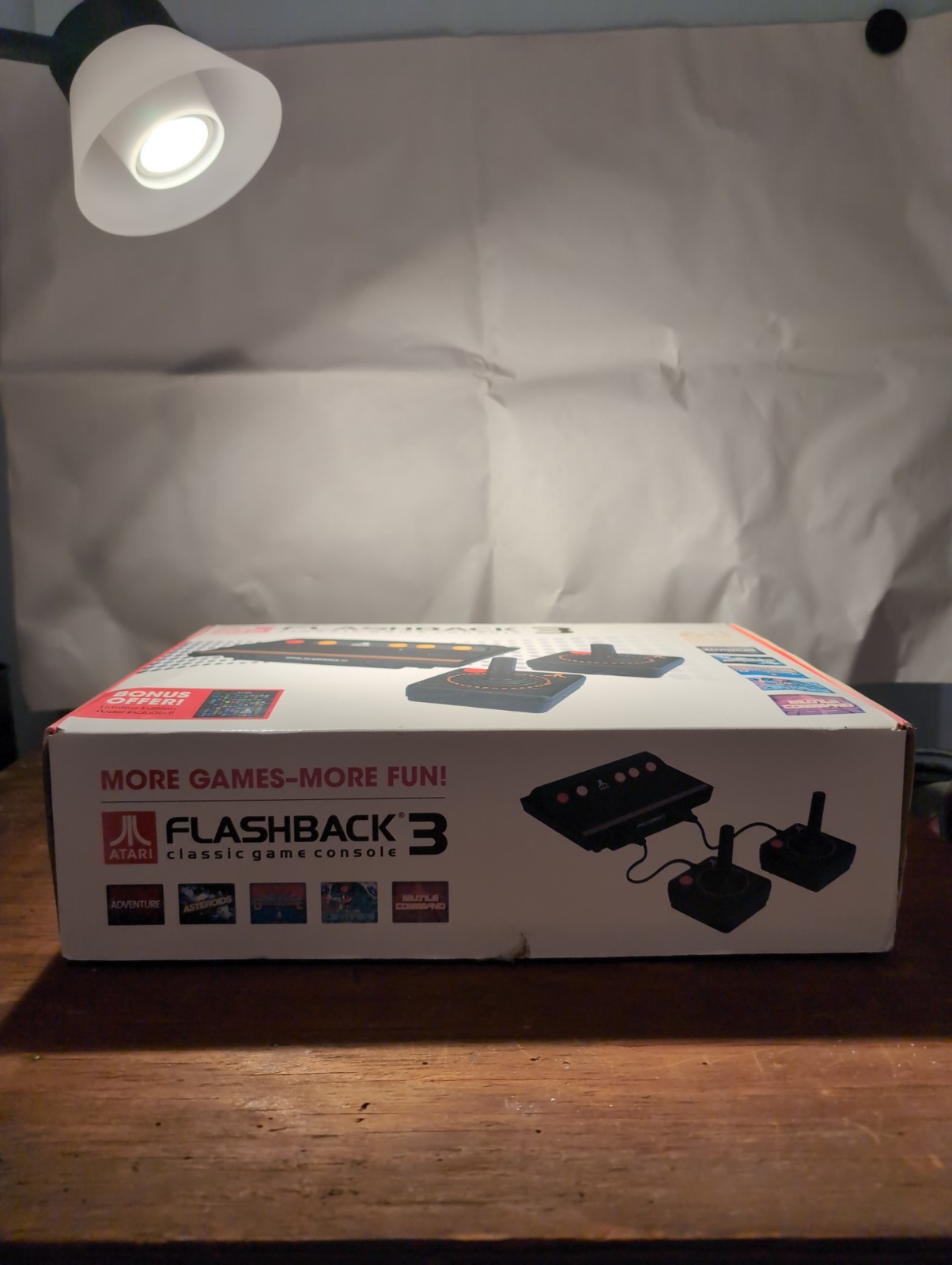 Atari Flashback 3 Classic Game Console with 60 Built-in Games AR2660