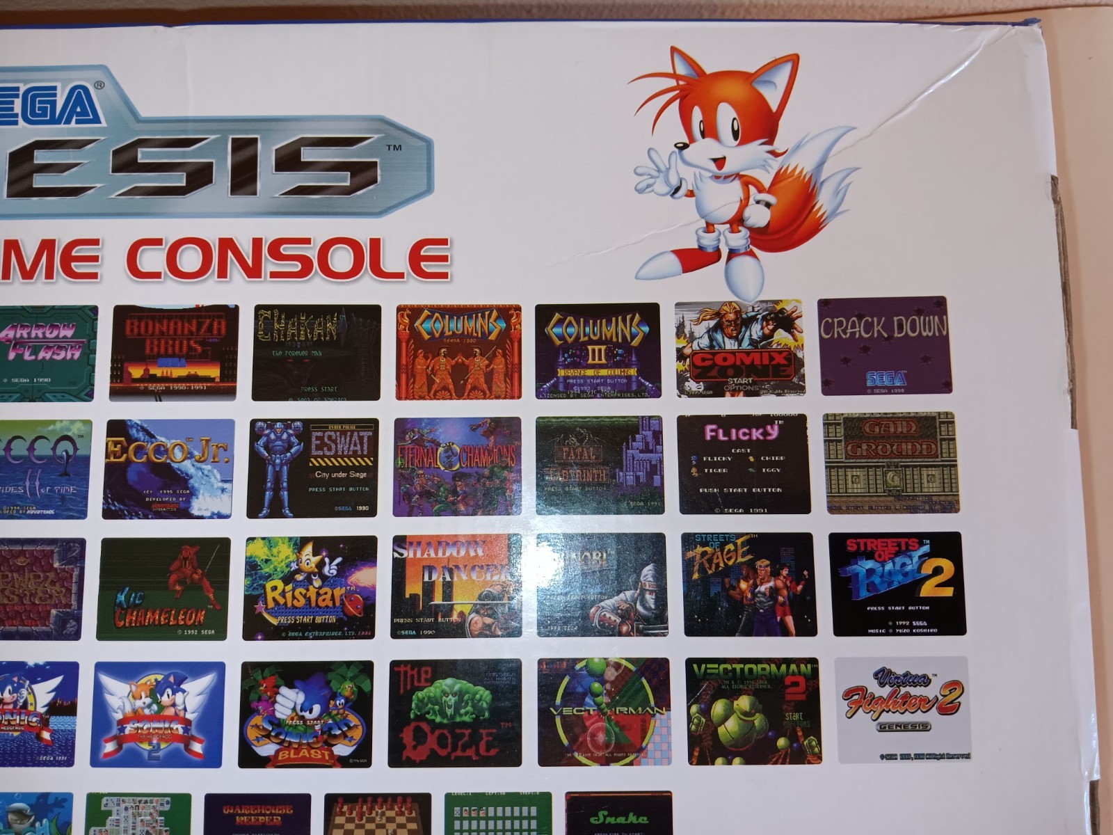 AtGames Sega Genesis Classic Game Console 80 Built-In Games NEW OPEN BOX No Book