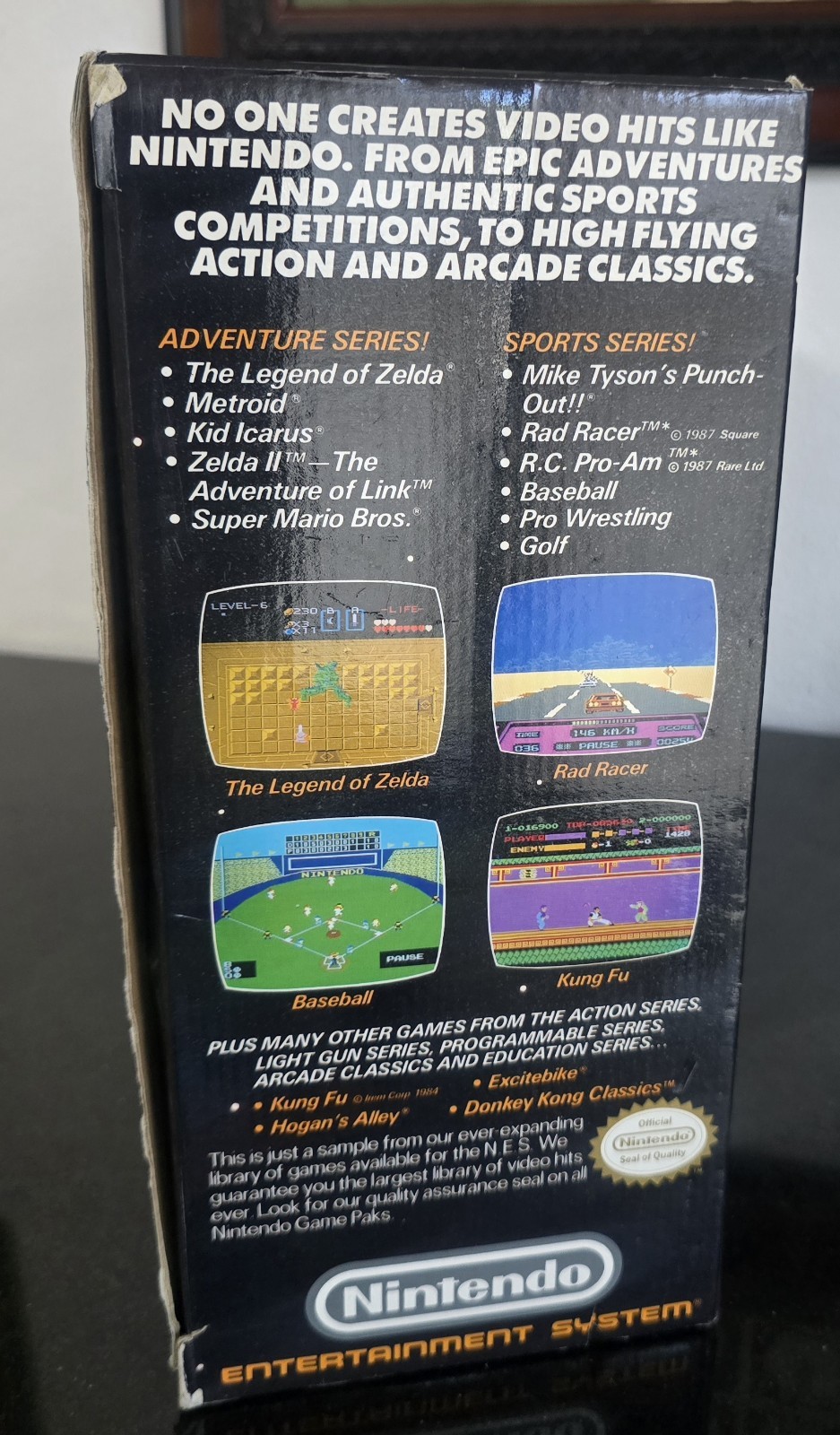 BRAND NEW!! Authentic Original NES Nintendo System Console with Original Box!!
