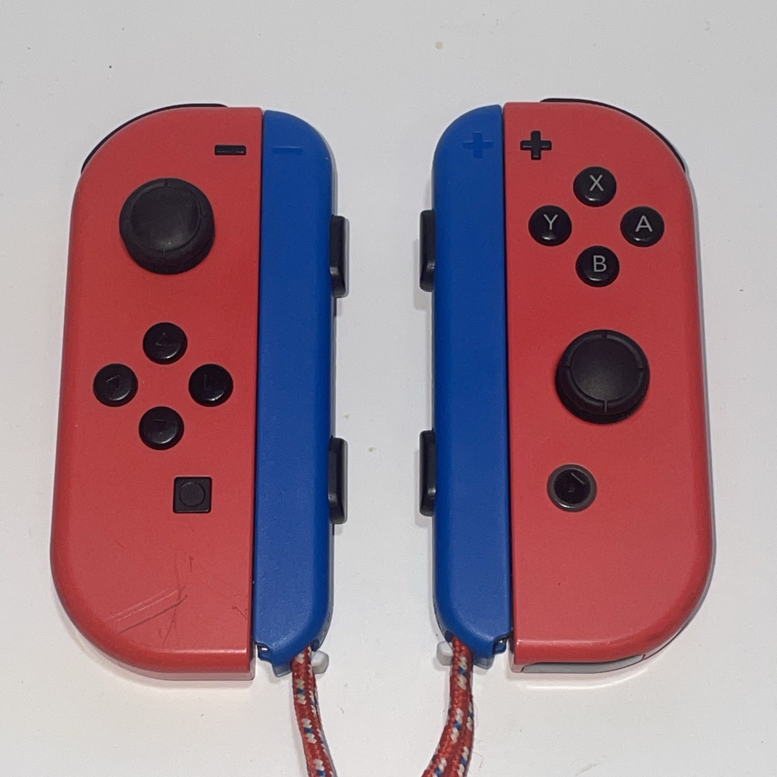 Nintendo Switch OLED Console W/ Dock & Mario Edition Red JoyCons Tested Works
